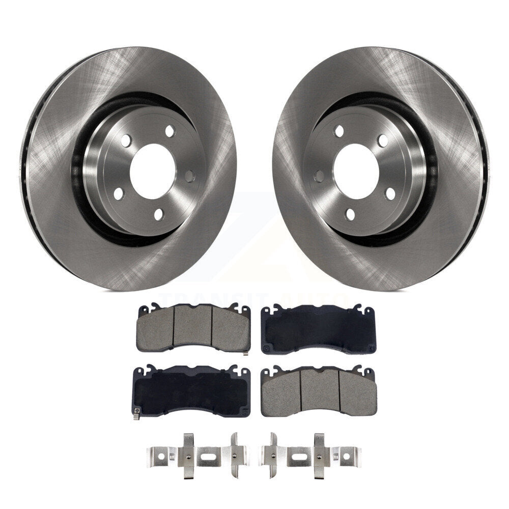 Kit de disques de frein avant et de plaquettes en céramique pour Ford Mustang V6 2015 avec frein Brembo