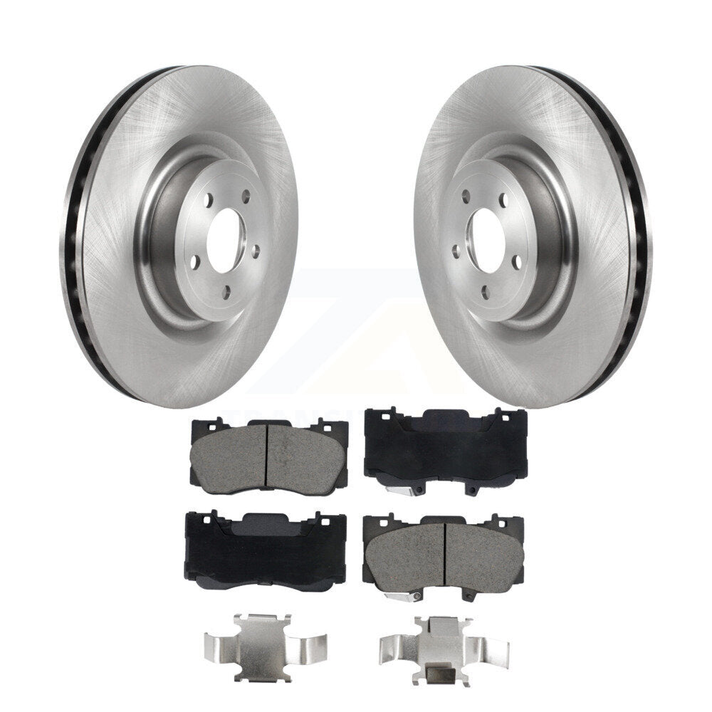 Kit de disques de frein à disque avant et plaquettes en céramique pour Ford Mustang K8C-103470