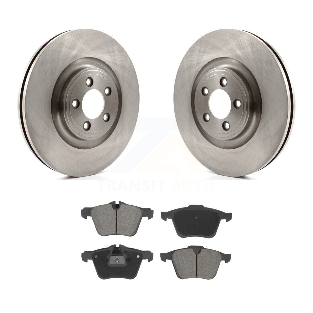 Kit de rotors de frein à disque avant et plaquettes en céramique pour Jaguar XF XJ XKR XK K8C-103471