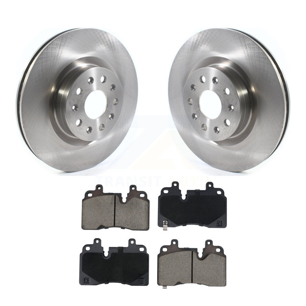 Kit de disques de frein à disque avant et plaquettes en céramique pour Cadillac CT6 K8C-103477