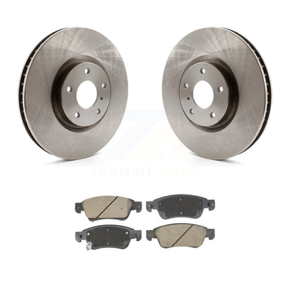 Kit de rotors de frein à disque avant et plaquettes en céramique pour INFINITI G37 G35 Q60 K8C-10347