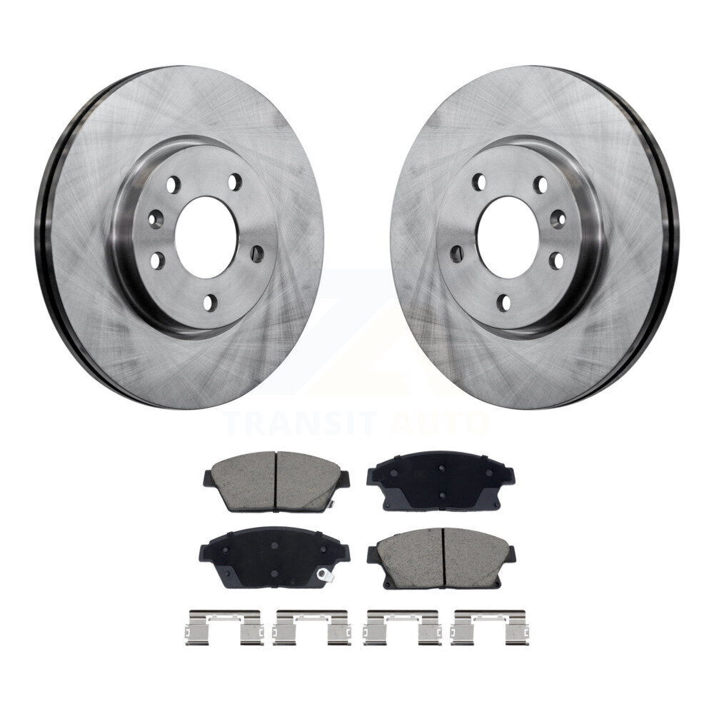 Kit de plaquettes de frein avant en céramique, Rotors, pour Chevrolet Cruze Buick Verano, orangé Vol