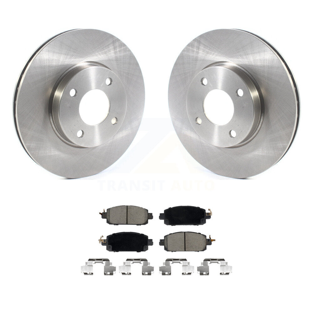 Kit de rotors de frein à disque avant et de plaquettes en céramique pour Nissan Sentra S SV SR 2024