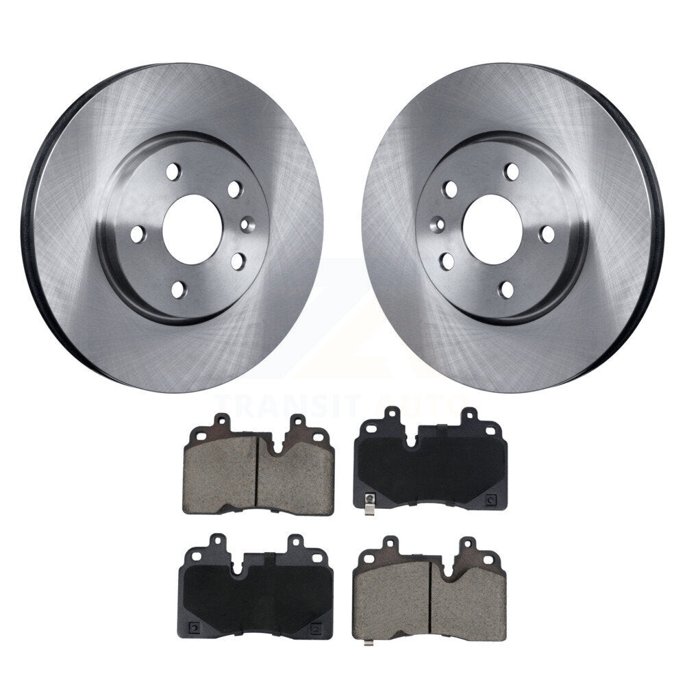 Kit de rotors de frein à disque avant et plaquettes en céramique pour Chevrolet Corvette K8C-103495