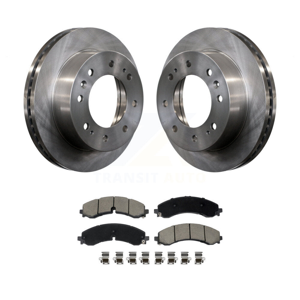 Kit de rotor de frein avant et de plaquettes en céramique pour GMC Chevrolet Sierra 2500 HD Silverad