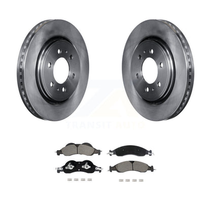 Rotor de frein à disque avant et Kit de plaquettes en céramique pour Ford Expedition Lincoln Navigato