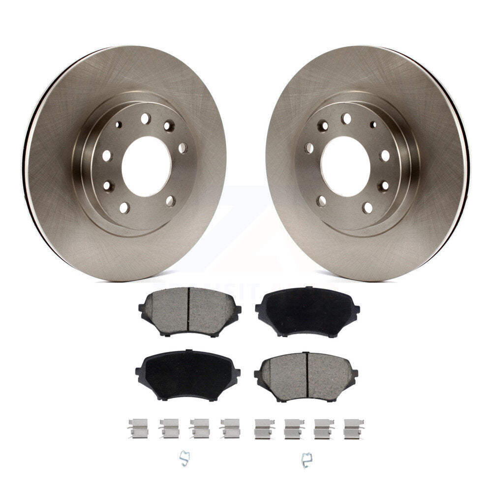 Kit de rotors de frein à disque avant et plaquettes en céramique pour Mazda MX-5 Miata 2006-2015