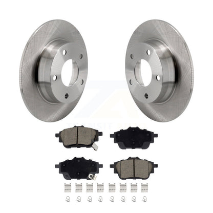Rotors de frein arrière et kit de plaquettes en céramique pour frein arrière à disque Nissan Sentra 2020-2023