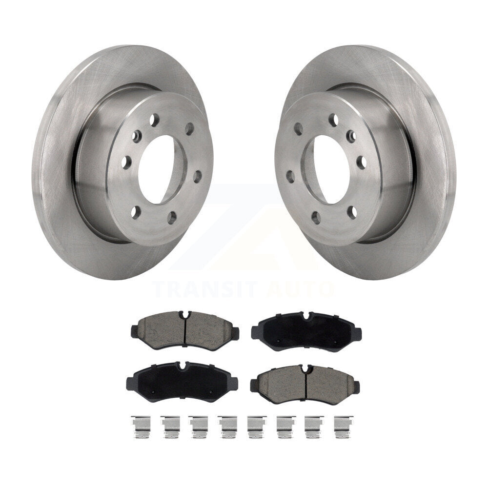 Kit de plaquettes de frein à disque arrière, Rotors en céramique, pour Mercedes-Benz Sprinter 2500 3500 150