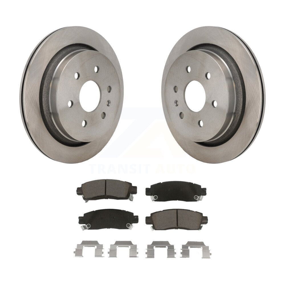 Kit de disques de frein à disque arrière et plaquettes en céramique pour Cadillac XTS K8C-103523