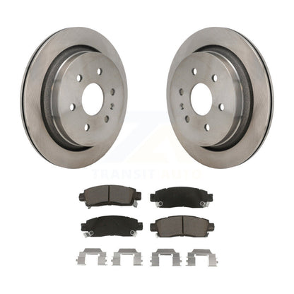 Kit de disques de frein à disque arrière et plaquettes en céramique pour Cadillac XTS K8C-103523