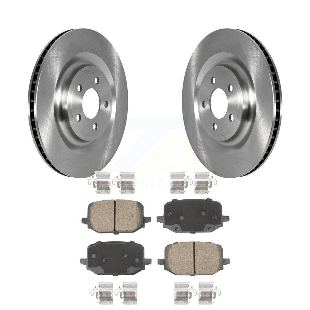 Kit de rotors de frein à disque arrière et de plaquettes en céramique pour Ford Explorer 3,3 L 2022 – 2023
