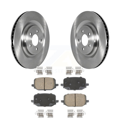 Kit de rotors de frein à disque arrière et de plaquettes en céramique pour Ford Explorer 3,3 L 2022 – 2023