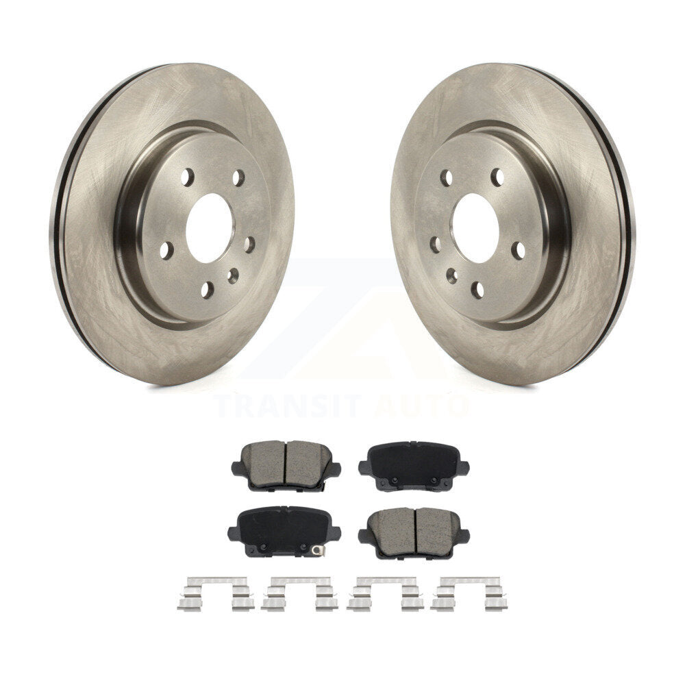Kit de rotors de frein à disque arrière et plaquettes en céramique pour Cadillac XT4 Buick Envision