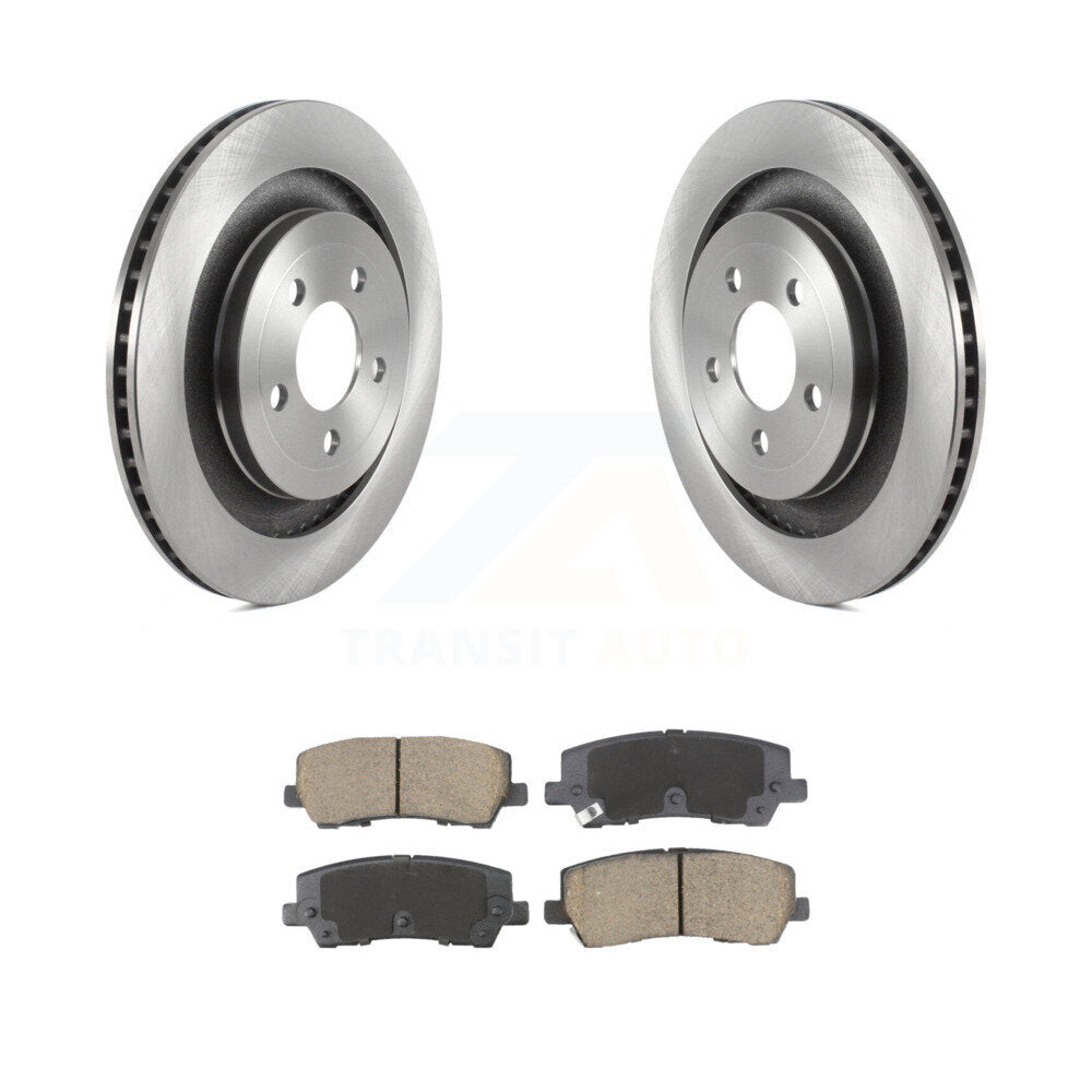 Kit de disques de frein à disque arrière et plaquettes en céramique pour Ford Mustang K8C-103530