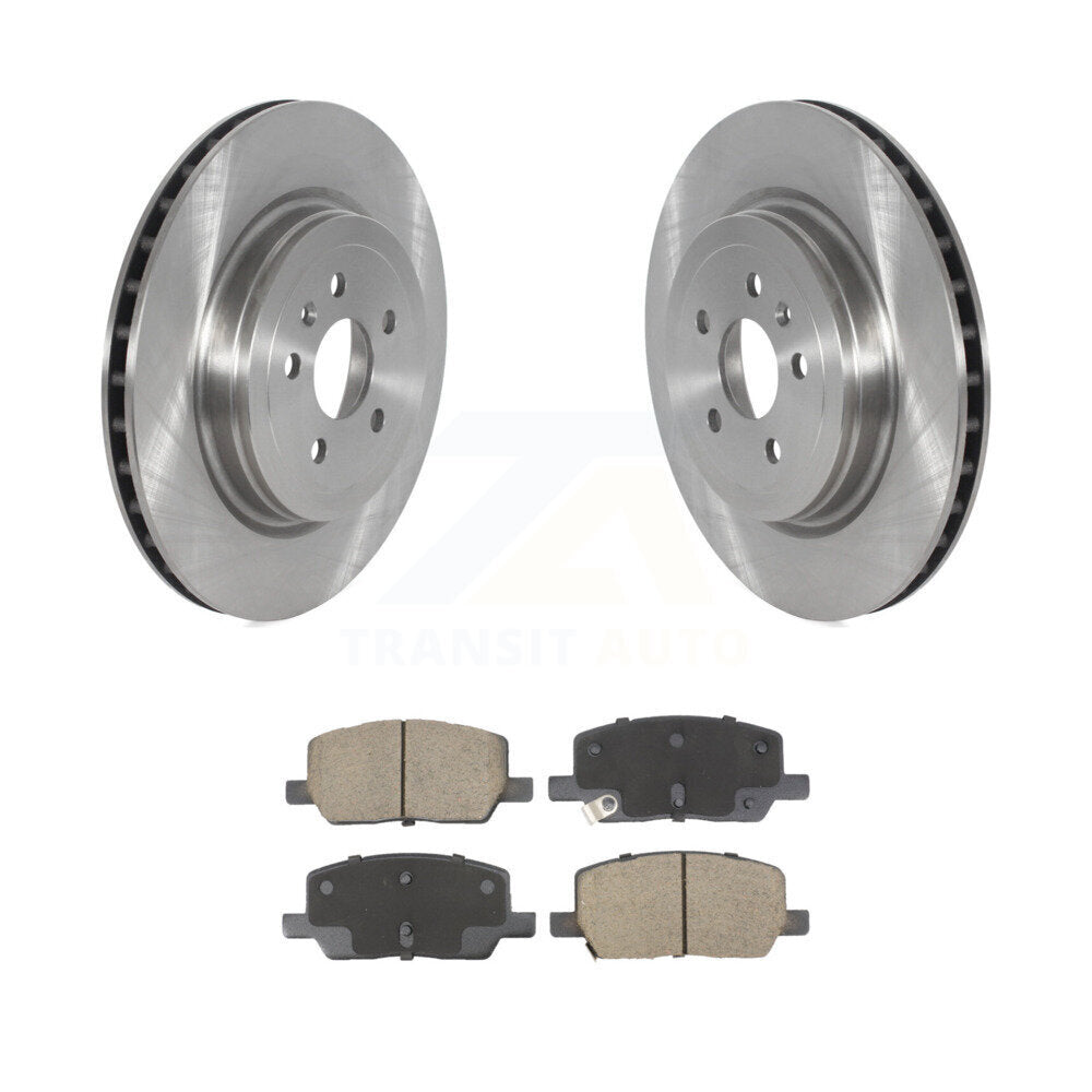 Kit de rotor de frein arrière et de plaquettes en céramique pour Tesla X S avec étrier à piston unique