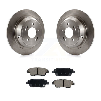 Rotors de frein à disque arrière et kit de plaquettes en céramique pour Genesis G80 2018-2020 3,8 L 5,0 L
