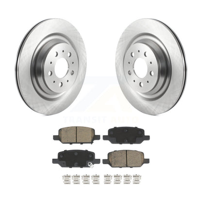Kit de disques de frein arrière et de plaquettes en céramique pour Tesla 3 17-22 avec étrier peint en gris