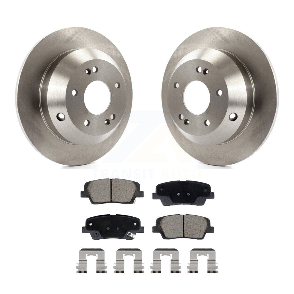 Kit de plaquettes de frein en céramique, Rotors de frein arrière, pour Hyundai Santa Fe Sport Kia Sorento X