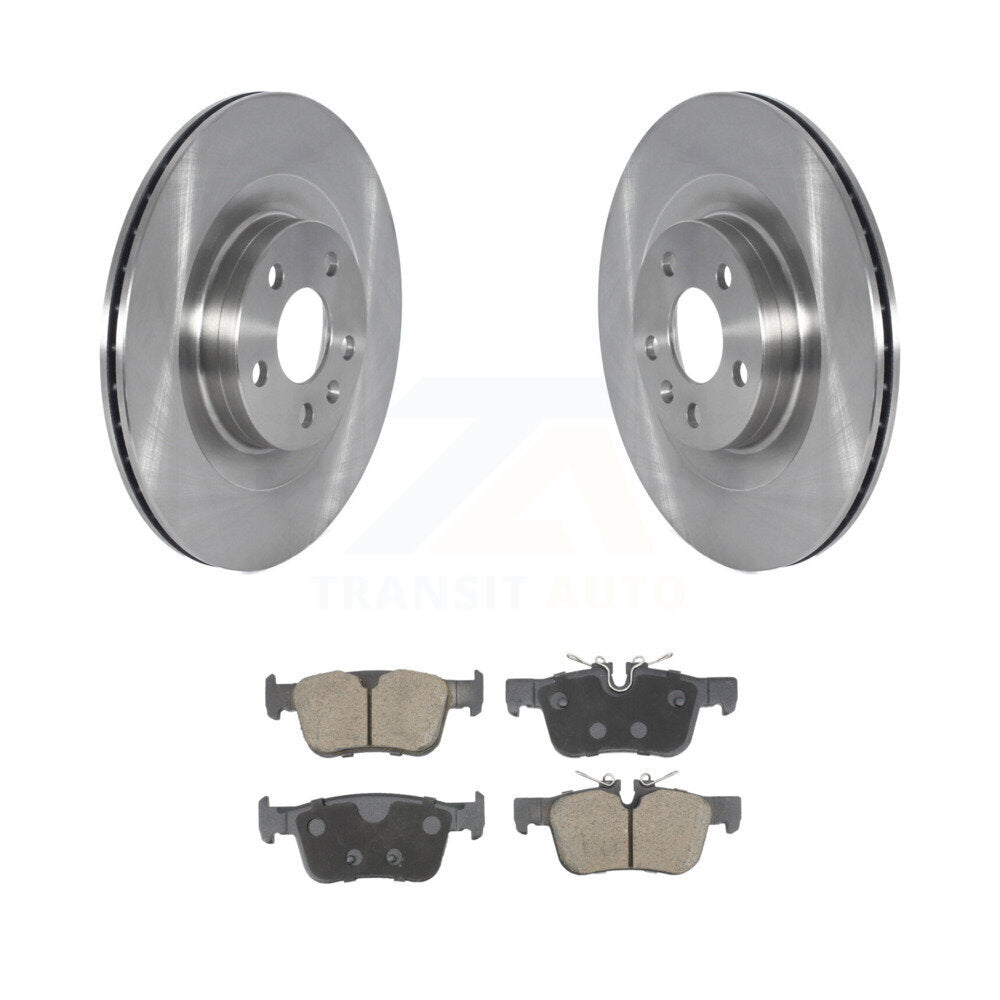 Kit de disques de frein arrière et de plaquettes en céramique pour Volvo XC60 18-19 avec ventilation K8C-103543