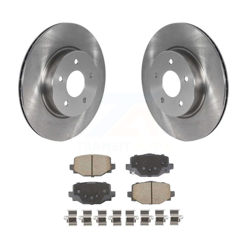 Kit de disques de frein à disque arrière et plaquettes en céramique pour INFINITI QX50 QX55 K8C-103544
