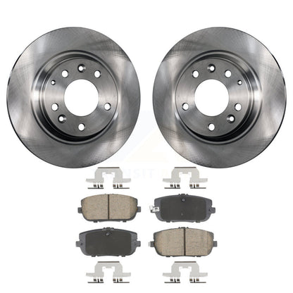 Kit de rotors de frein à disque arrière et plaquettes en céramique pour Mazda MX-5 Miata 2006-2015