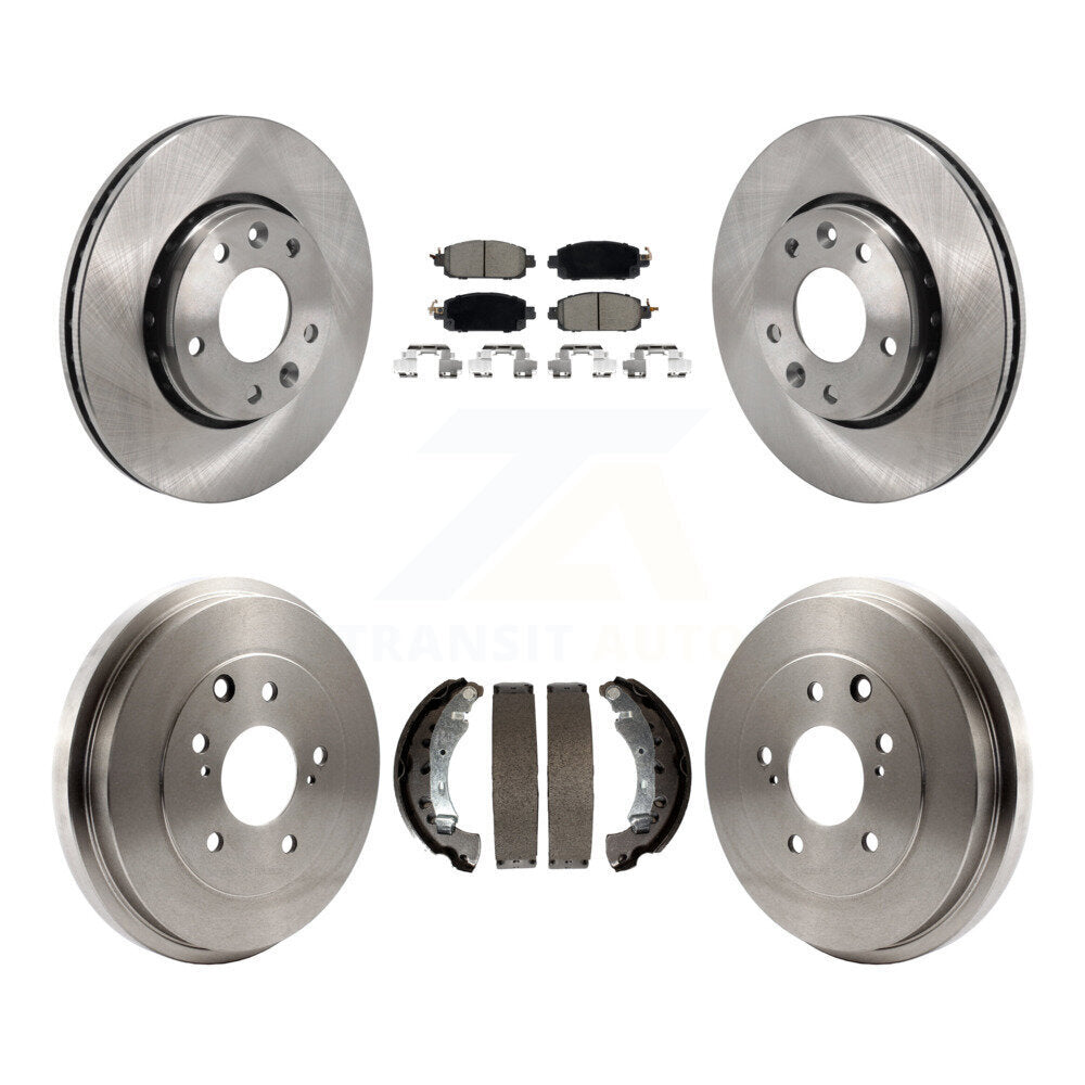 Kit de plaquettes et de tambour en céramique, Rotor de frein à disque avant et arrière, pour Nissan Sentr 2020 – 2022
