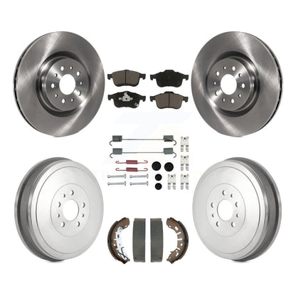 Kit de plaquettes et de tambour en céramique pour Rotor de frein avant et arrière (7 pièces) pour Ram ProMaster Cit 15-21