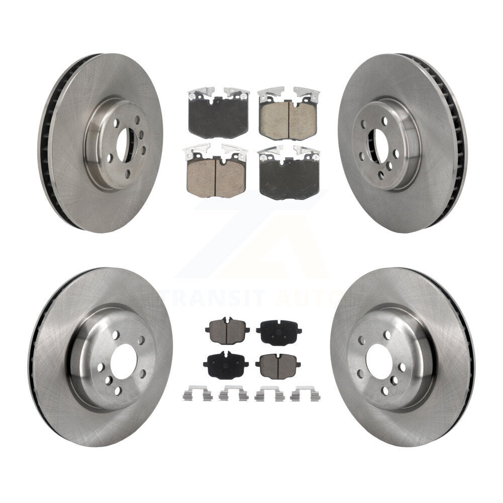 Kit de plaquettes de frein en céramique, Rotors de frein à disque avant et arrière (6 pièces) pour BMW 530e xDrive 640i Gra