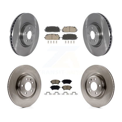 Kit de rotors de frein à disque avant et arrière et plaquettes en céramique, pour Audi S5 SQ5 Sportback S4