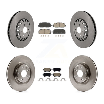 Kit de Rotor de frein à disque avant et arrière et plaquettes en céramique, pour Audi A6 Quattro A7 Sportbac