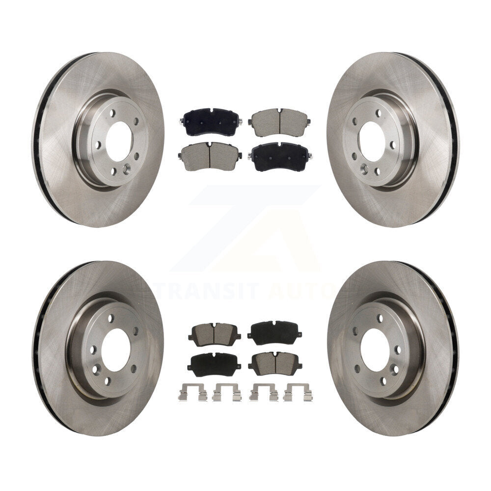 Kit de rotors de frein à disque avant et arrière et plaquettes en céramique pour Land Rover Discovery Rang