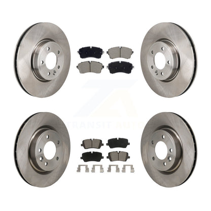Kit de rotors de frein à disque avant et arrière et plaquettes en céramique pour Land Rover Discovery Rang