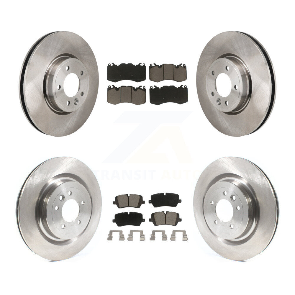 Kit de rotors de frein à disque avant et arrière et plaquettes en céramique pour Land Rover Range Sport