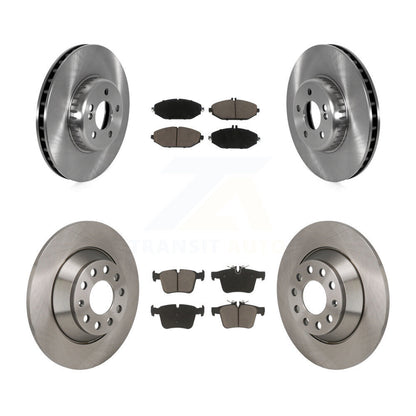 Kit de rotors de frein à disque avant et arrière et plaquettes en céramique pour Mercedes-Benz C300