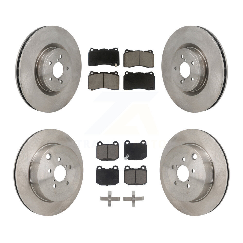 Kit de rotors de frein à disque avant et arrière et plaquettes en céramique, pour Subaru BRZ Toyota 86