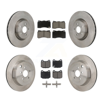 Kit de rotors de frein à disque avant et arrière et plaquettes en céramique, pour Subaru BRZ Toyota 86