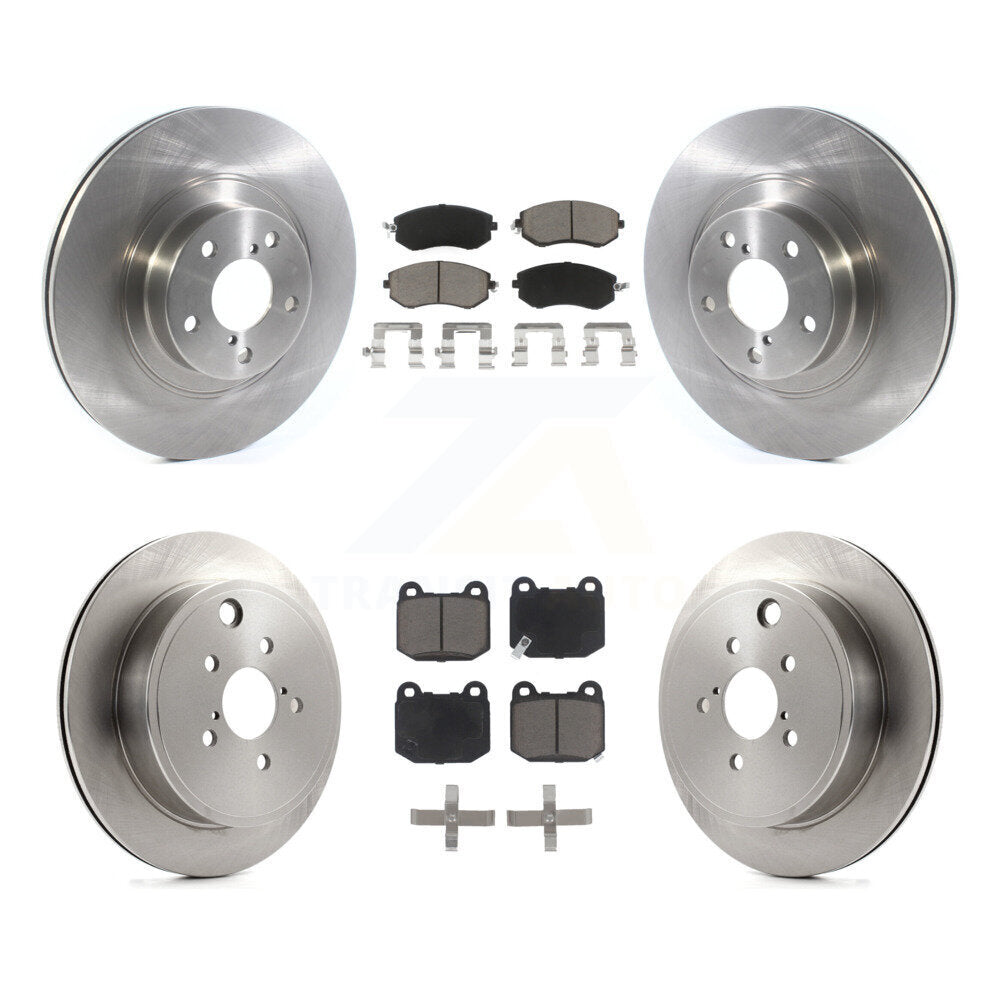 Kit de plaquettes en céramique pour Rotor de frein avant et arrière, pour Subaru BRZ 2017 sans frein Brembo