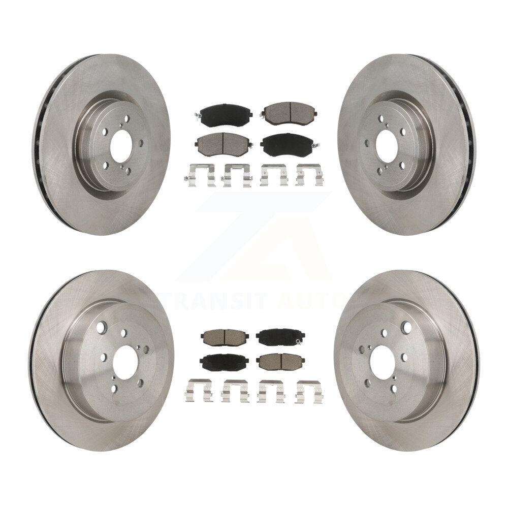 Kit de plaquettes en céramique pour rotors de frein avant et arrière, pour Toyota 86 Base GT avec frein Brembo