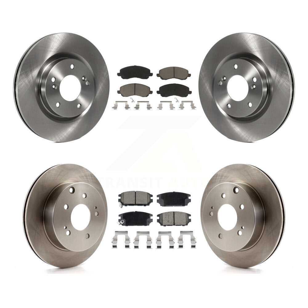 Kit de rotors de frein à disque avant et arrière et plaquettes en céramique pour Mitsubishi Eclipse Galant