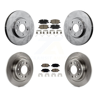 Kit de rotors de frein à disque avant et arrière et plaquettes en céramique pour Chevrolet Malibu