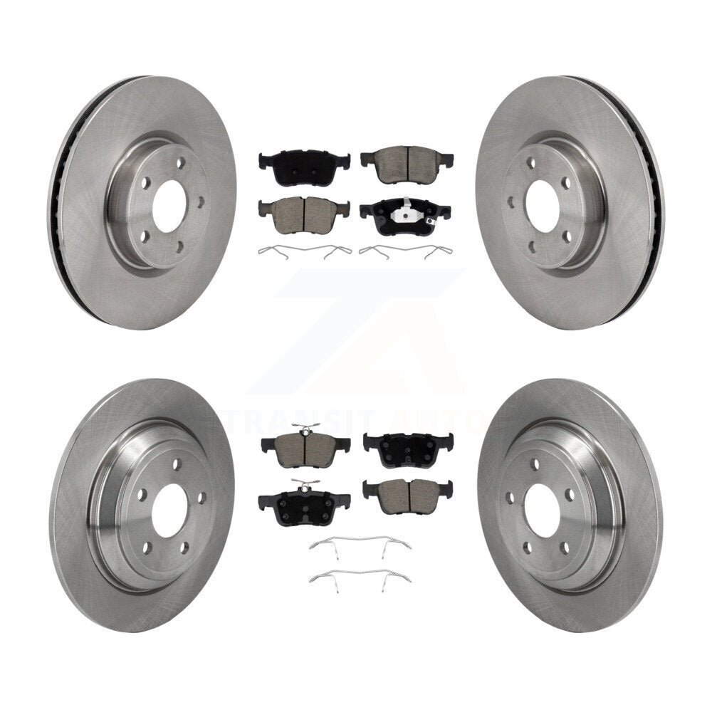 Kit de plaquettes en céramique pour Rotor de frein à disque avant et arrière, pour Ford Escape Bronco Sport Lincol