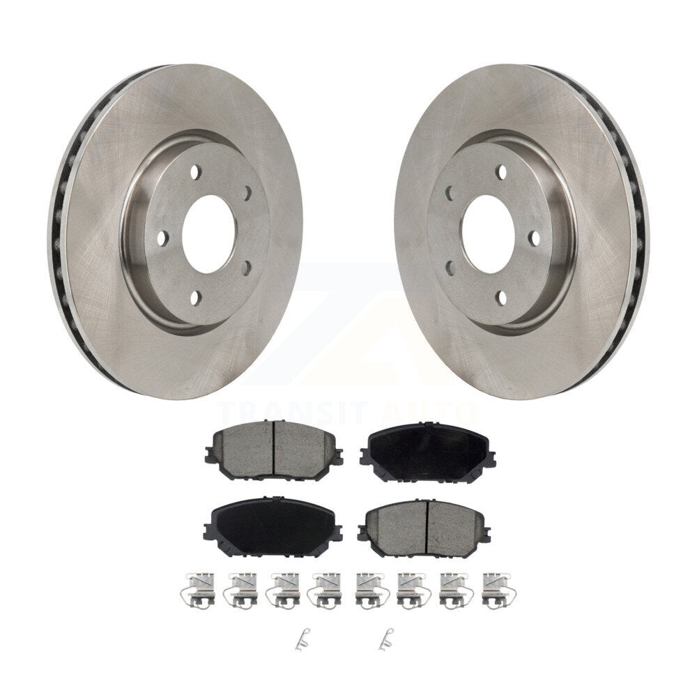Kit de disques de frein à disque avant et plaquettes en céramique pour Nissan Rogue K8C-103662