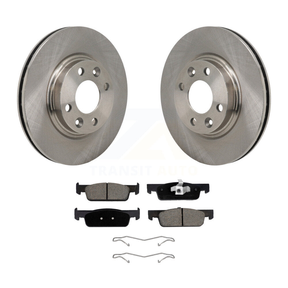 Kit de rotors de frein à disque avant et plaquettes en céramique pour Smart Fortwo EQ fortwo
