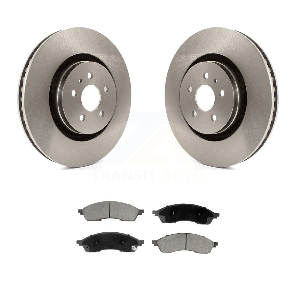 Kit de disques de frein à disque avant et plaquettes en céramique pour Lincoln Nautilus K8C-103671