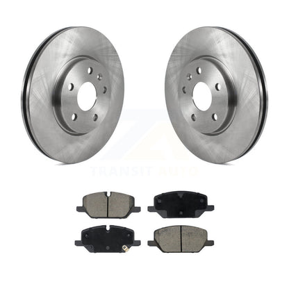 Rotors de frein à disque avant et Kit de plaquettes en céramique pour Buick Envision Cadillac XT4