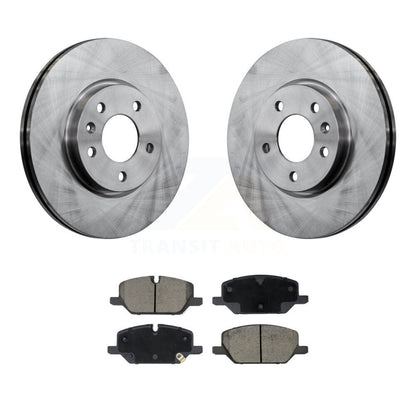 Kit de disques de frein à disque avant et plaquettes en céramique pour GMC Terrain K8C-103688