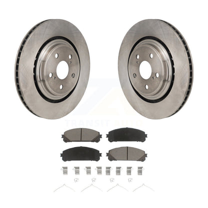 Kit de rotors de frein à disque avant et de plaquettes en céramique pour Toyota Highlander 2020 – 2022