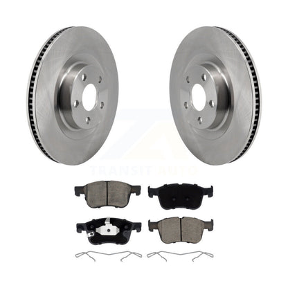 Kit de rotors de frein à disque avant et de plaquettes en céramique pour Ford Maverick 2022 – 2023