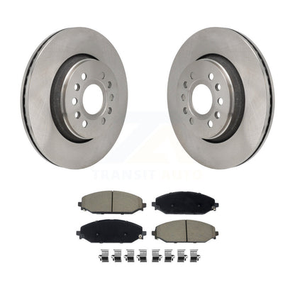 Kit de rotors de frein à disque avant et plaquettes en céramique pour Ram 1500 Jeep Wagoneer Grand L